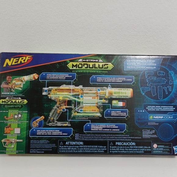 Nerf Gun Shadow ICS-6 Clip Blaster - Picture 5 of 5